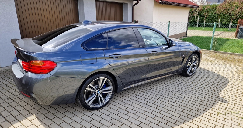 BMW Seria 4 cena 99000 przebieg: 103000, rok produkcji 2017 z Katowice małe 121